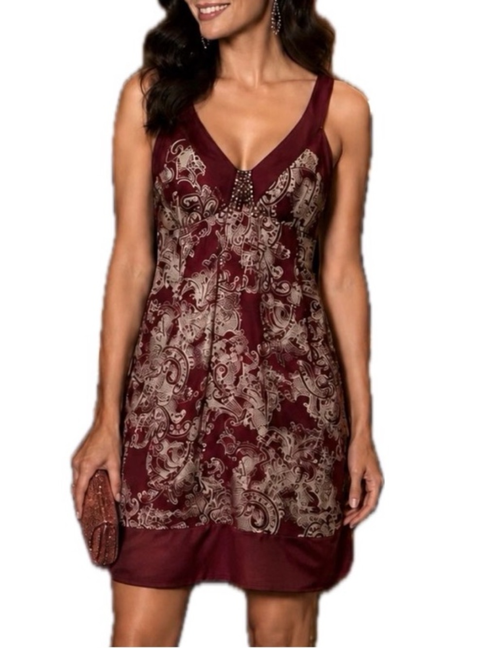 BCBG Maxazria, Silk Dress. Size 8
